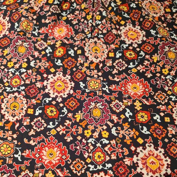 Ann Taylor LOFT floral boho long sleeve blouse - medium - Picture 6 of 6